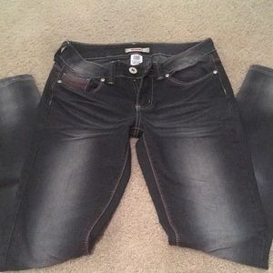 Bongo Juniors size 5 skinny jeans grey wash